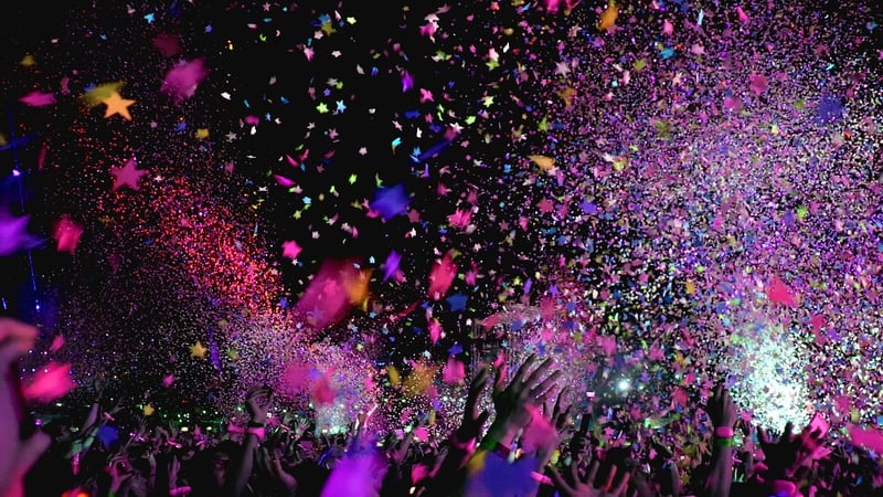 Biodegradable confetti